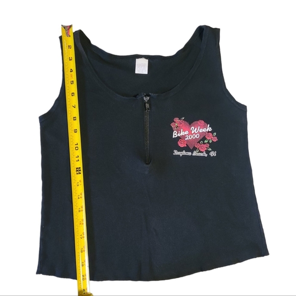 Vintage Daytona Beach Bike Week 2000 Crop Top - Picture 4 of 6